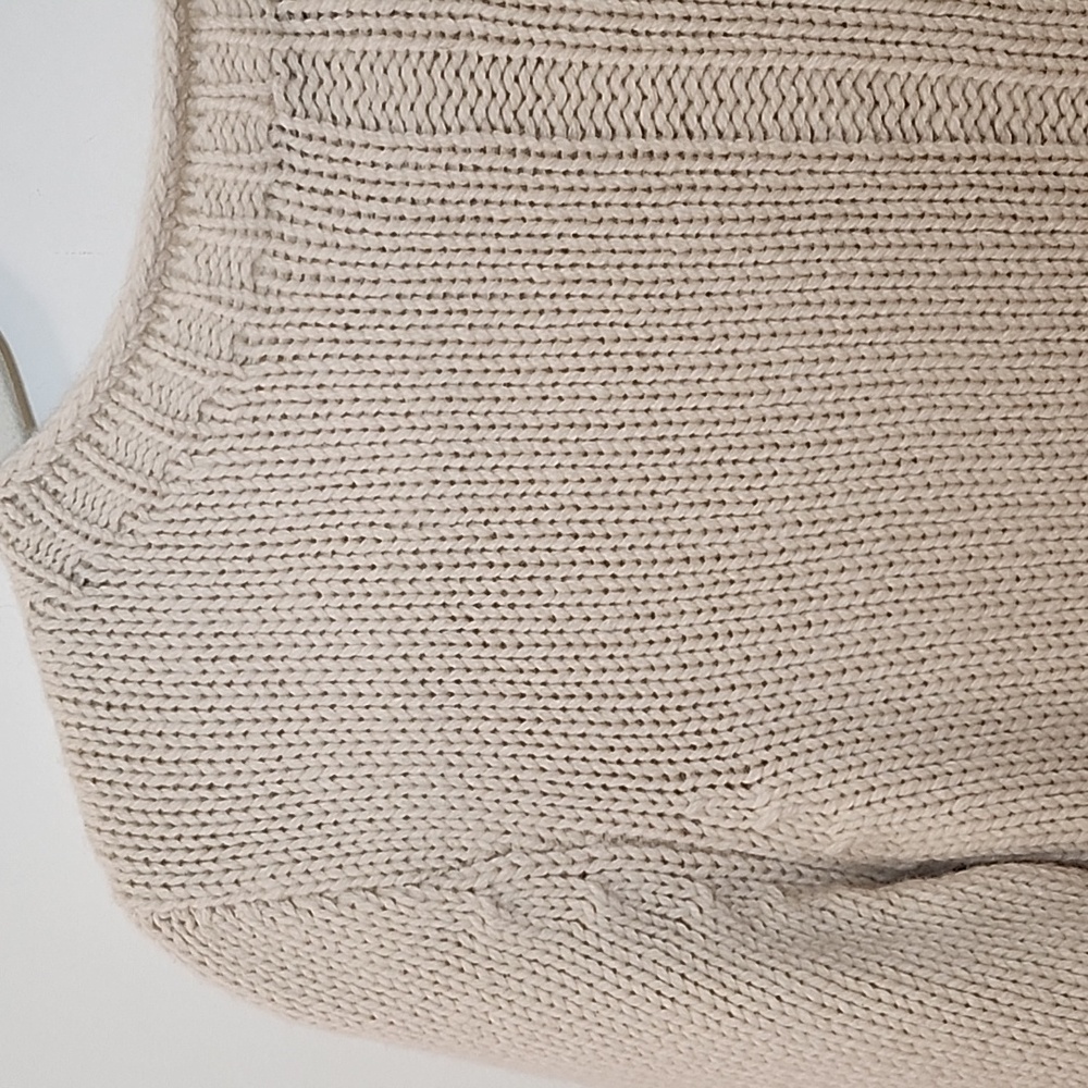 The Row Sweater  wool and cashmere Classic Cream Sz Meduim - Picture 15 of 16
